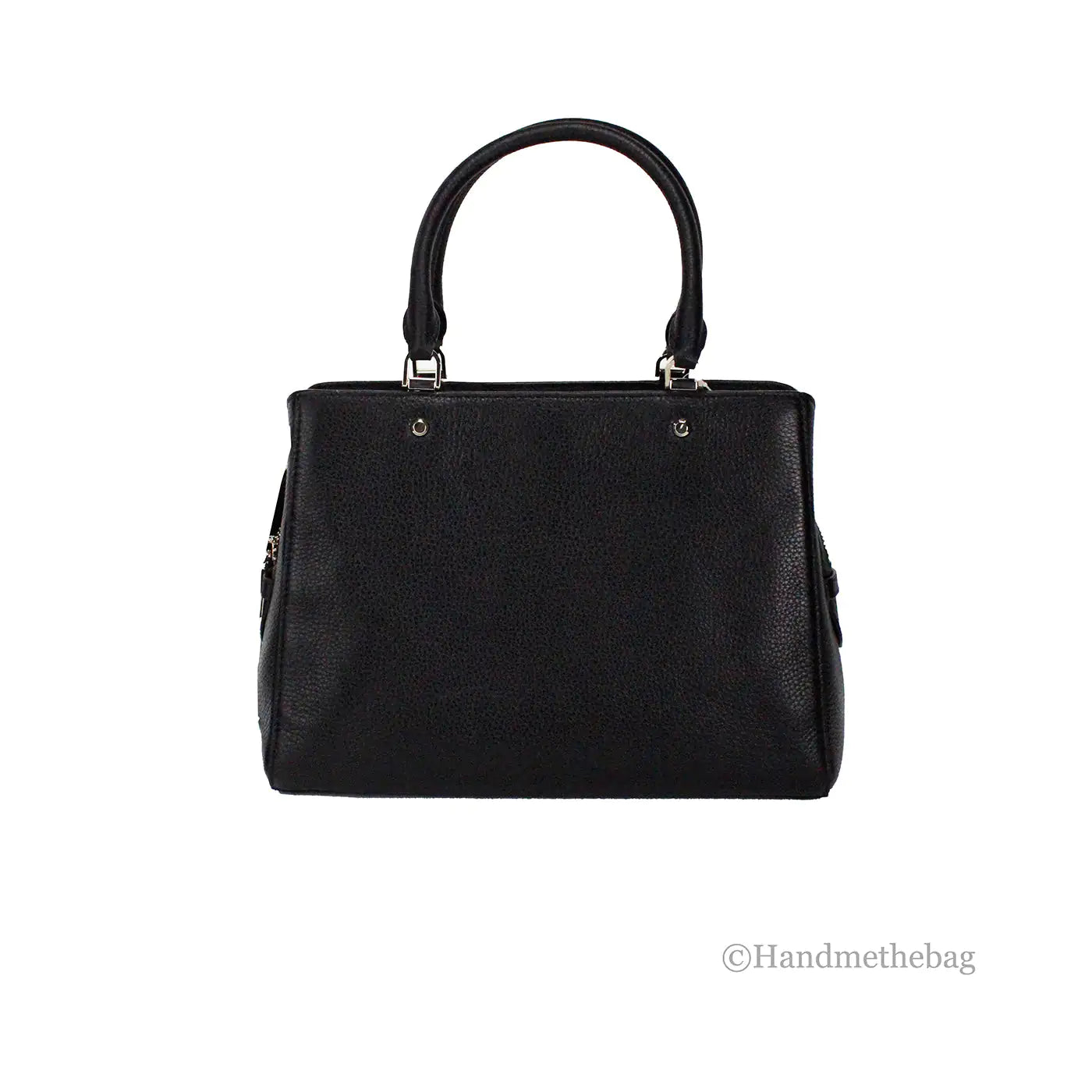 Kate Spade Leila Medium Black Triple Compartment Satchel